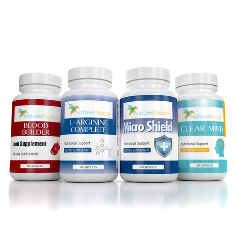 Image of Immune System Booster- Support for Common Colds and Prevention- Formula contains Echinacea, Zinc, Selenium, Magnesium & Vitamin C for Defense from Bacteria- 60 Capsules