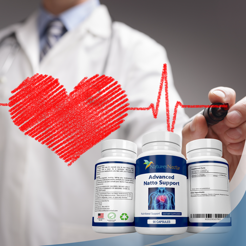 Image of Pure Nattokinase 200 mg Capsules 4000 FU – Supports Cardiovascular & Circulatory Health