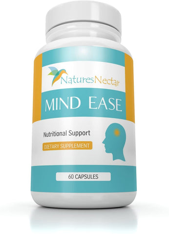 Image of Migraine Relief Supplement - PA Free Butterbur Root, Riboflavin, Magnesium and Feverfew Capsules- Mind Ease's unique blend of Original Migraine Supplement Provides Prevention from Migraines - 60 Count