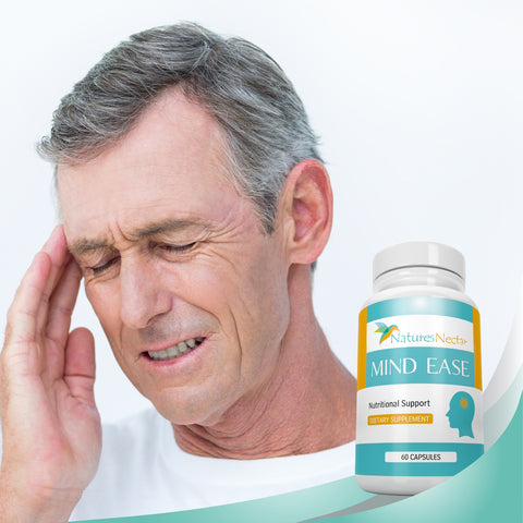 Image of Migraine Relief Supplement - PA Free Butterbur Root, Riboflavin, Magnesium and Feverfew Capsules- Mind Ease's unique blend of Original Migraine Supplement Provides Prevention from Migraines - 60 Count