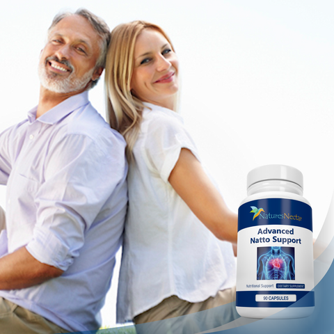 Image of Pure Nattokinase 200 mg Capsules 4000 FU – Supports Cardiovascular & Circulatory Health