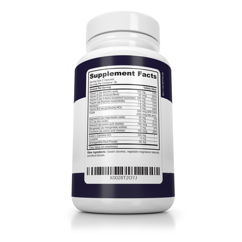 Image of Male fertility supplements - Advanced Fertility Blend For Men Helps to Increase Sperm Health, Count, Volume and Rate of Conception - Conceive and Get Pregnant Fast with Semen Aid Booster Supplement
